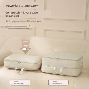 旅游化妆品袋大容量大超大压缩行李箱化妆品袋便携式羽绒服存储