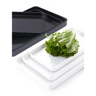 托盘矩形家居斯堪 纳维亚创意商业客厅水杯茶杯塑料板拖板杯杯杯