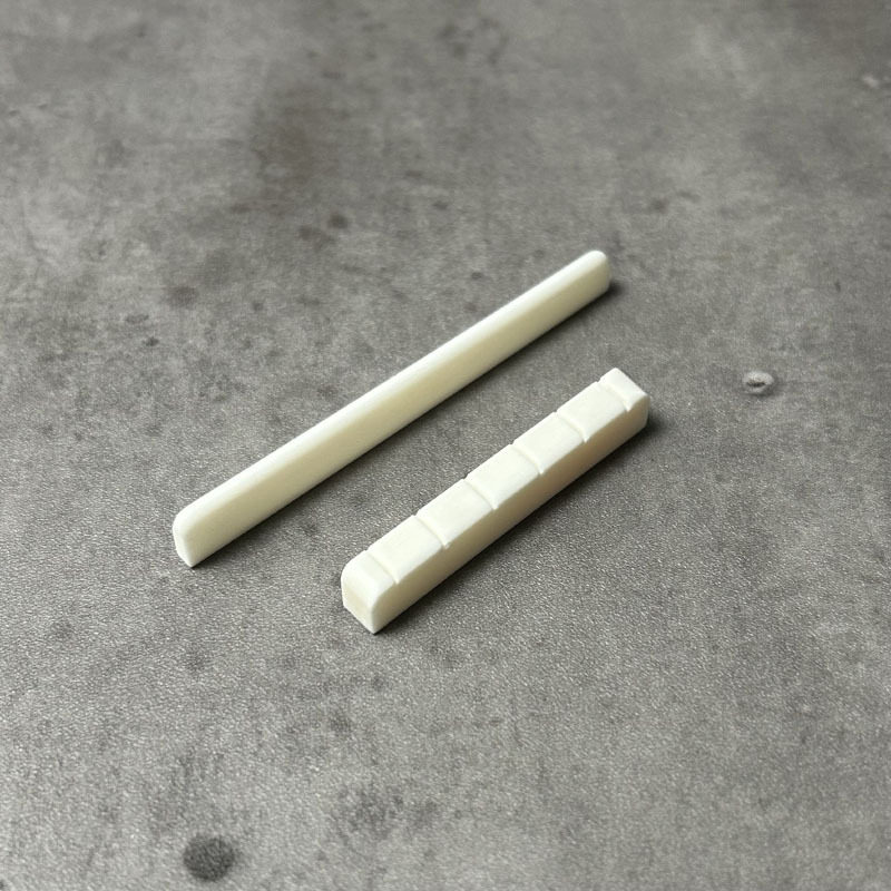 天然牛骨古典吉他上弦枕塑料琴枕木吉他琴桥上下琴枕常用吉他配件