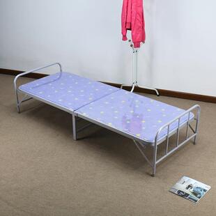 经济型金属家用单人折叠床办公室午休床简易铁合金午睡床硬板床