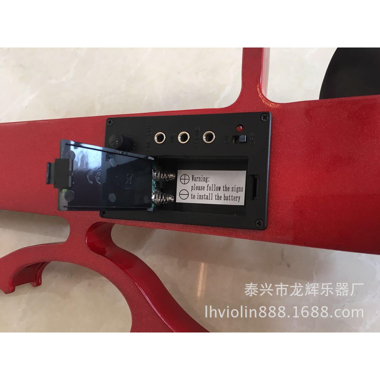 厂家直销高档手工闪光漆电子小提琴演奏电声小提琴乐器颜色可选