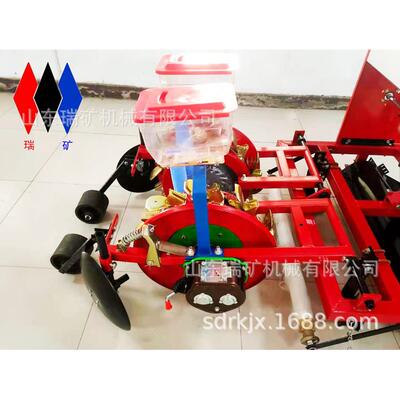 免扣膜膜上玉米播种机出苗质量好大豆免耕起垄覆膜种植一体机