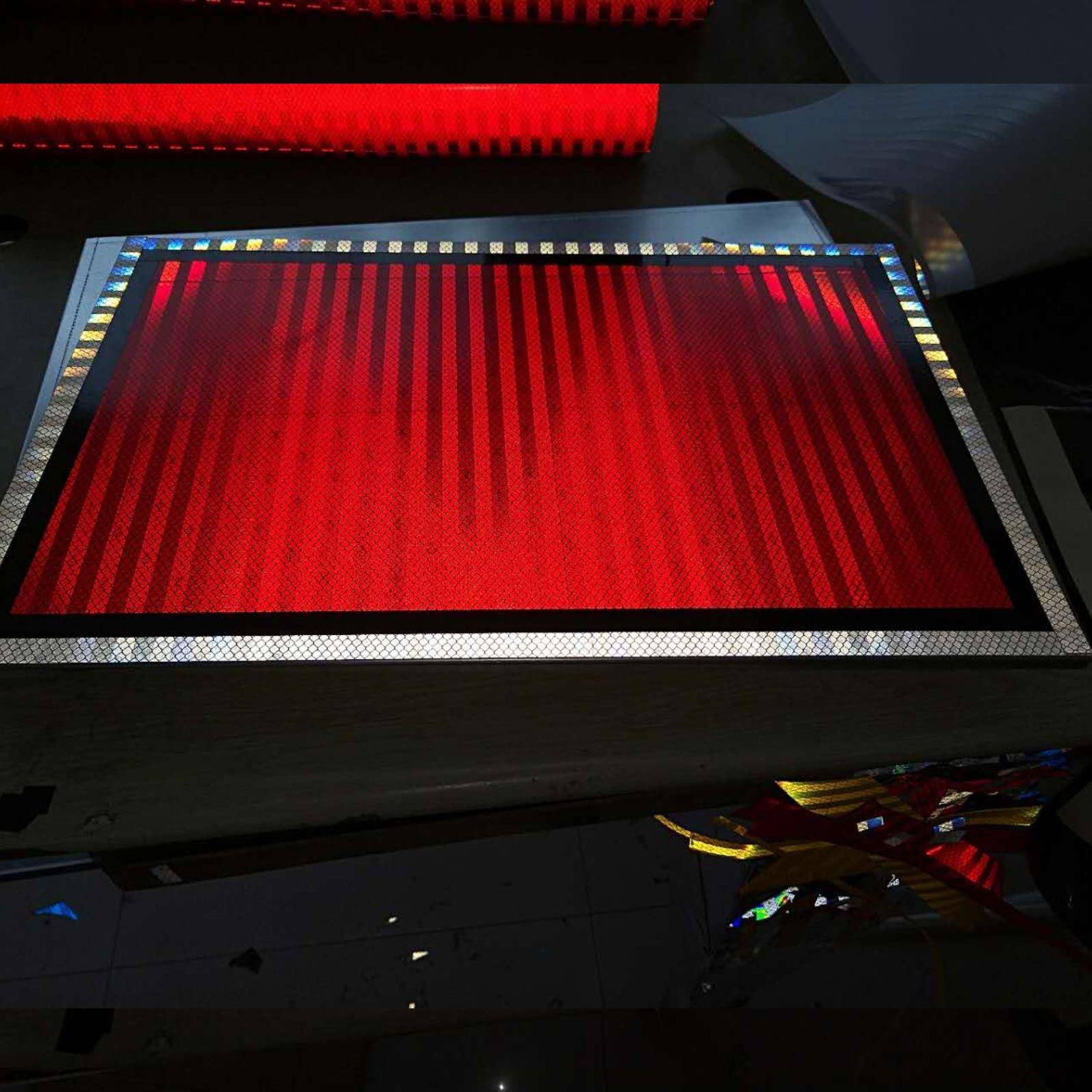 供应铝板反光贴膜火车站铁路安全红色停车路标牌禁止通行警示牌