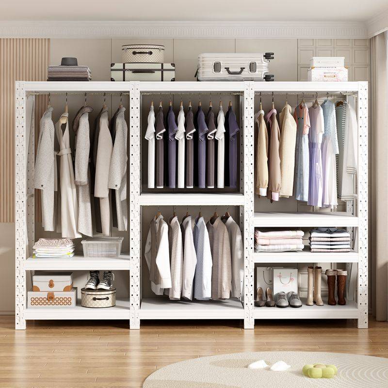 衣架置物架家用衣帽架简易衣架铁艺挂衣架落地卧室家居立式衣柜