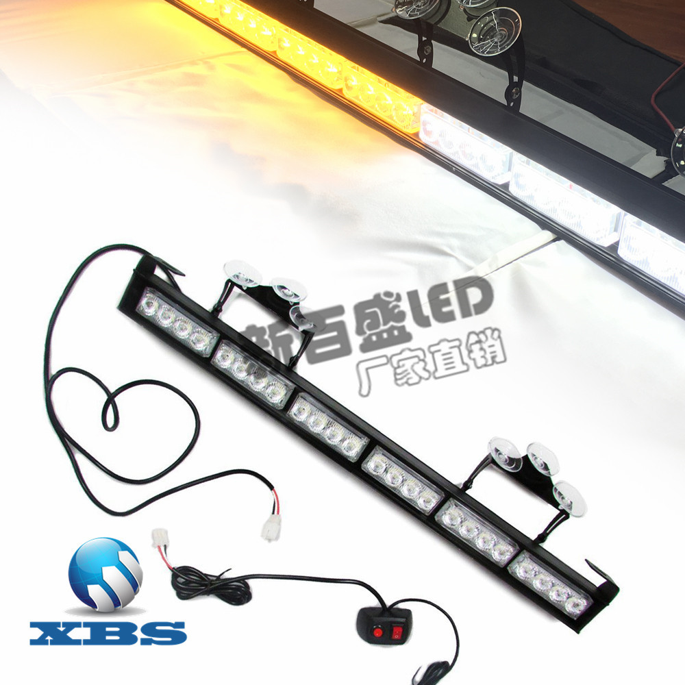 24LED爆闪灯 吸盘长杠灯 爆闪灯 24LED频闪棍子灯