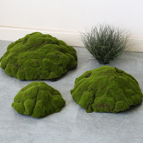 快速发货仿真苔藓球草球室内v软装绿植造景摆设庭院生态仿生青苔
