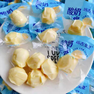 远古戈壁手工酸奶疙瘩无蔗糖奶香浓郁新疆特产好吃小零食500g包邮