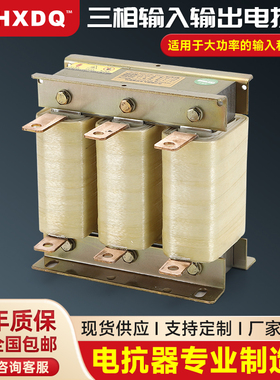 惠选 三相输出电抗器变频器专用55KW75KW90KW滤波进线输入电抗器