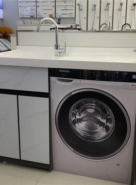 埃美柯XG153全铜电镀龙头配套洗衣机柜TA19591埃美柯