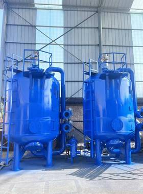 浅层砂过处滤器多介质滤罐含过油污水理全自动反冲按DN50-500洗需