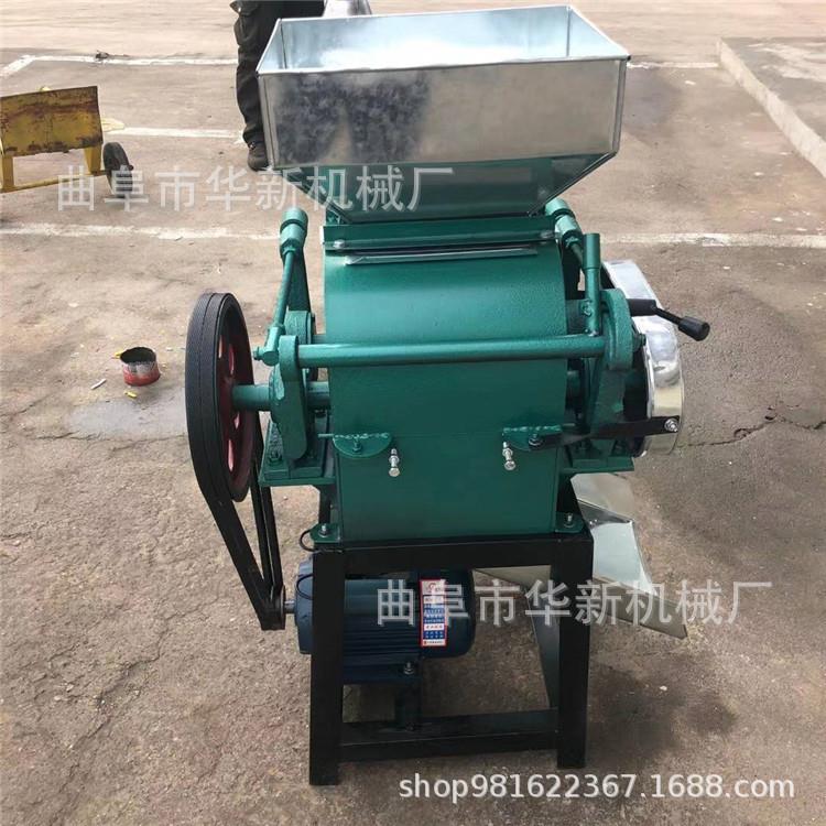 瓣厂家直供花生大磕机 花豆玉米生破碎机 粮食用FBX挤扁破碎机