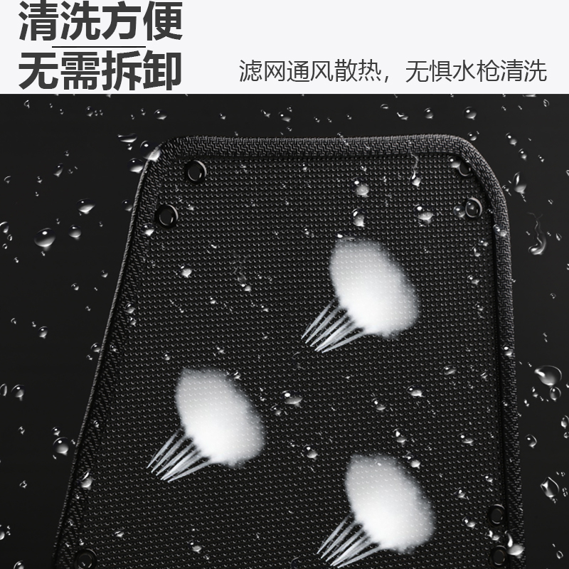 16-23款宾士V级V260L防虫网威霆专用水箱保护网汽车X中网改防尘网