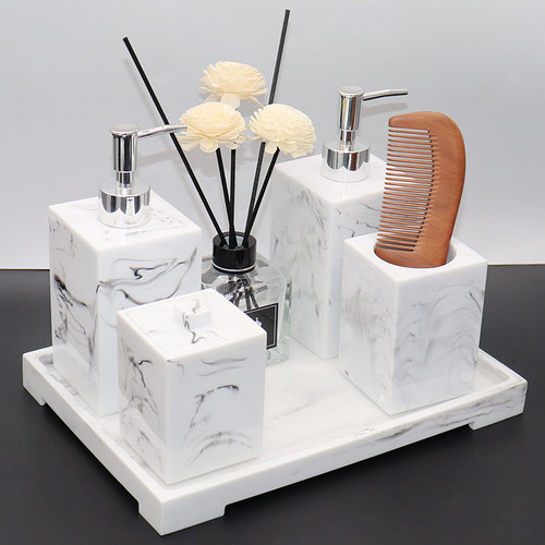 酒店样板房浴室用品套装卫u生间洗手液瓶皂液器分装瓶乳液按压瓶