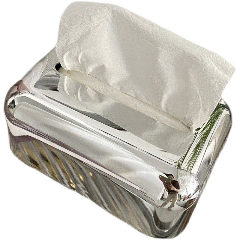 秘密卡车a ins韩风银色纸巾盒中古抽纸盒家用客厅卧室茶几餐桌收,收纳整理,纸巾盒,淘宝优惠券,粉丝福利购,淘宝优惠卷