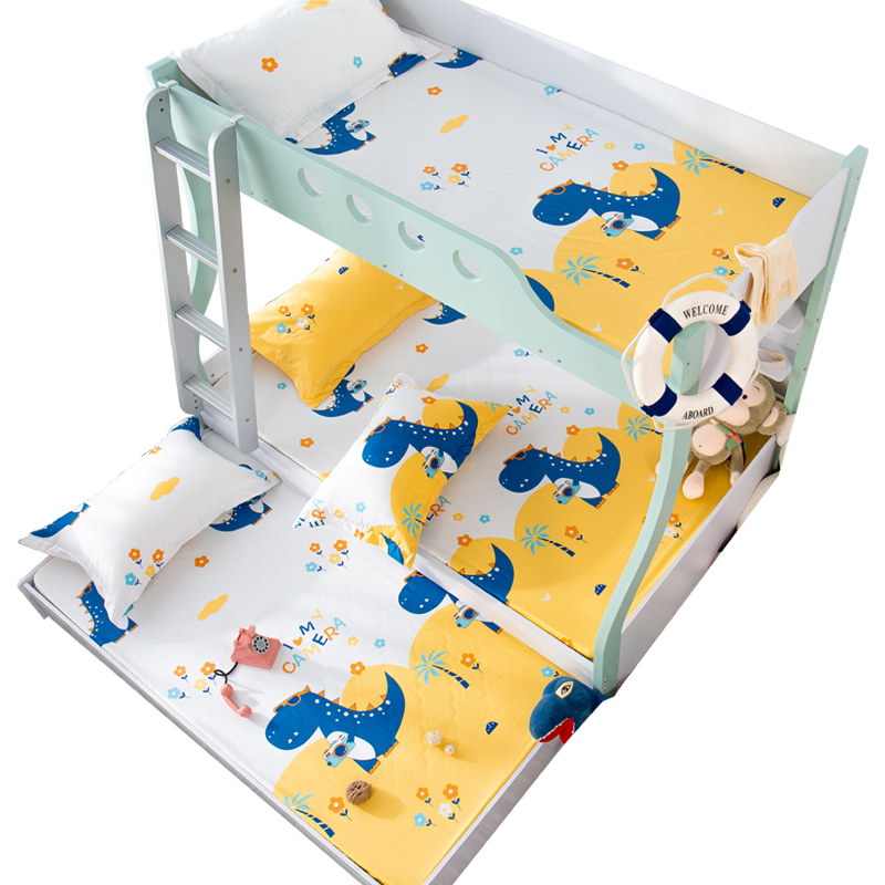 定做床笠单件纯棉儿童1.2m子母上下铺薄床棕垫保护套1U.5米1.8床