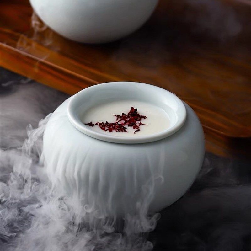 特色干冰创意餐具位上p酒店甜品盘子个性陶瓷酸奶盅罐餐厅意境菜,文具电教/文化用品/商务用品,文房四宝,淘宝优惠券,粉丝福利购,淘宝优惠卷