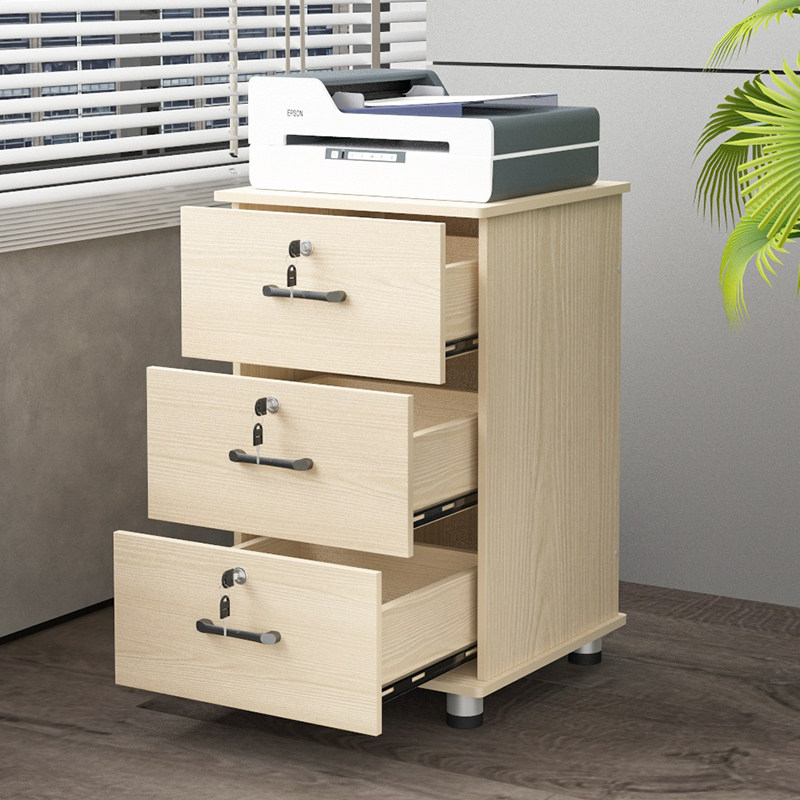 办公室桌下抽屉矮柜加高三抽固定文件柜65高木R质带锁小柜子储物,商业/办公家具,文件柜,淘宝优惠券,粉丝福利购,淘宝优惠卷