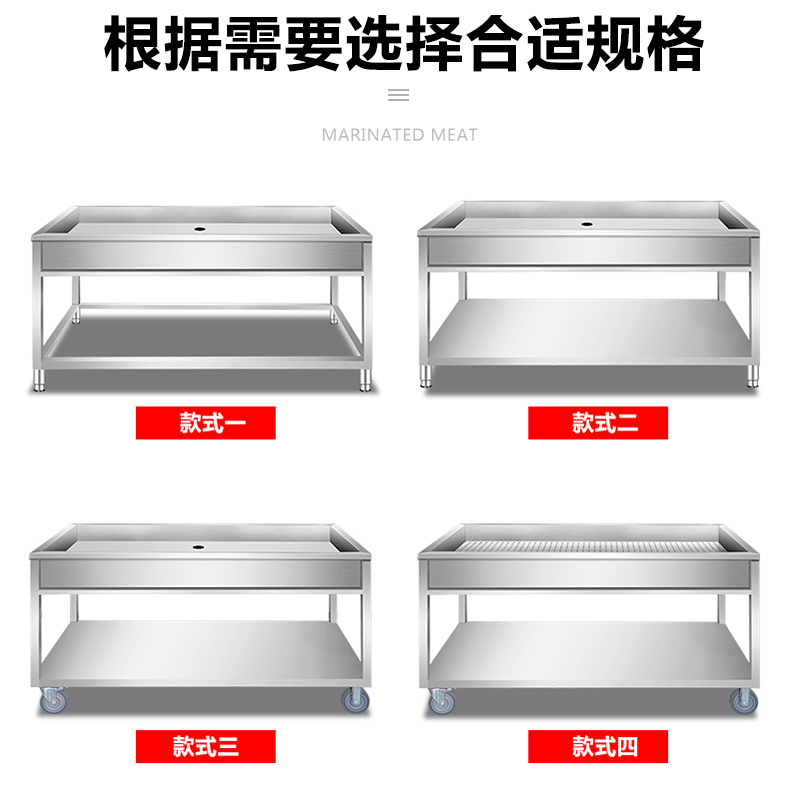 卤肉熟食分f拣台卤煮卤菜专用沥水车现捞漏网漏水篮子不锈钢筛网