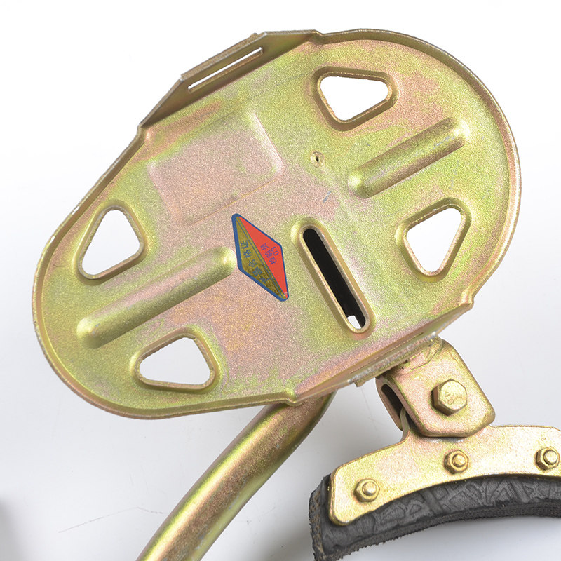 大踏板电工脚扣爬杆器万s能登电杆脚爬水泥杆爬电线杆神器脚勾登