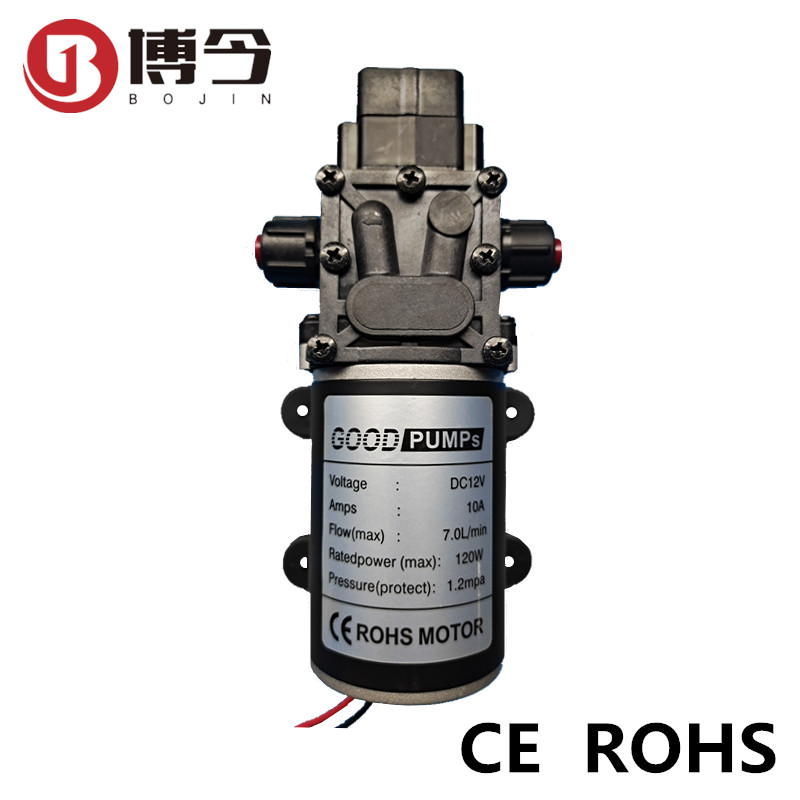 12V18V2h4V48V120W博今直流智能隔膜泵电动喷雾器清洗机用CE认证