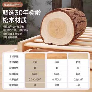 办公桌简约学生家用学习写字桌 实木书桌书架一体桌卧室电脑桌台式