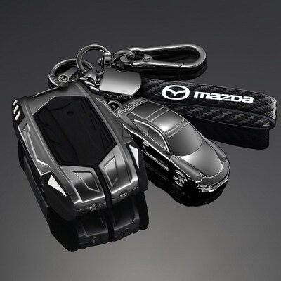 马自达3昂克赛拉钥匙套cx5车cx4B阿特兹cx30睿翼3马6创意汽车壳扣
