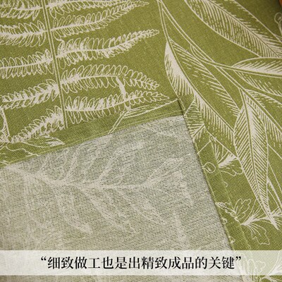棉麻桌布ains风印花植物花卉小清新餐桌电视柜茶几餐边柜装饰布艺