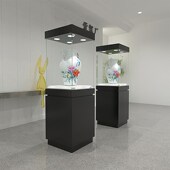 博物馆展示柜古董收藏展柜瓷器文物字画独立玻璃柜珠Y宝展览酒柜