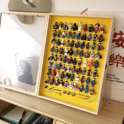 电闸电表箱遮挡配k电箱盒装饰画创意挂画DIY积木人仔免打孔卡通