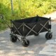 聚拢款 露营车野餐车便携折叠大容量推车小拉V拖车户外营地 秋冬季