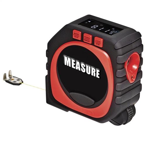 3-in-1 Digital Tape With Roll Cord Mode Measure King High Im