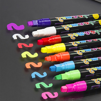 极速8 Colors Removable Liquid Chalk Paint Windows Markers Wa