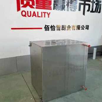 极速新厂销移动不锈钢储水箱方形工业储水桶移物池手推车浸泡池卤