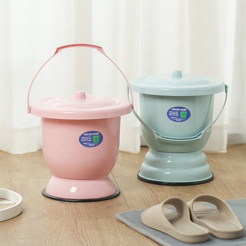 孕妇尿桶大人家用防臭女卧室老人小便器起夜尿壶痰盂尿盆防滑带盖