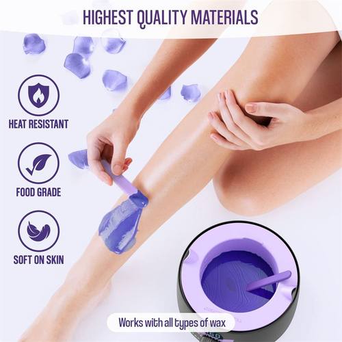 新品易於清洁的矽胶蜜蜡碗Tress Wellness16盎司电动打蜡配件