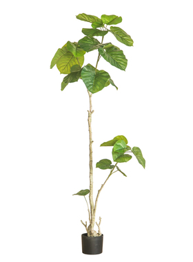 好货诧寂风网红大型仿真植物室内落地装饰盆栽心叶榕仿生假绿植摆