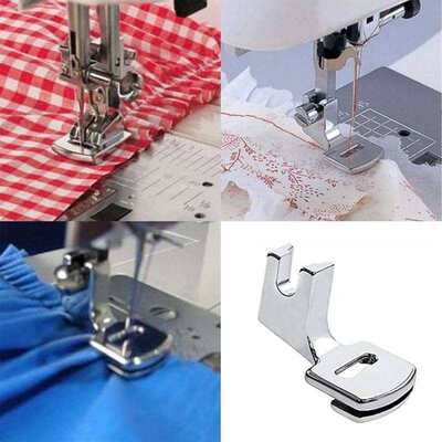极速Sewing Machine Thin Material Wrinkle Presser Foot Electr