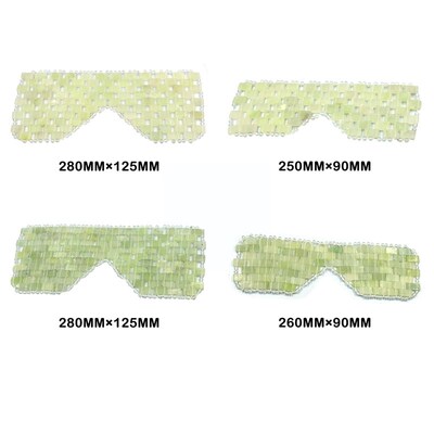 极速Natural Jade Eye Mask Curtain Face Massager Sleep Mask C