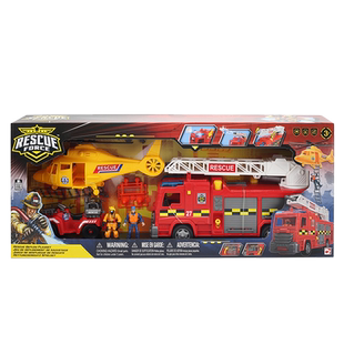 军事模型DIY儿童益智玩具集多美轰天勇将系列大救火车 546057