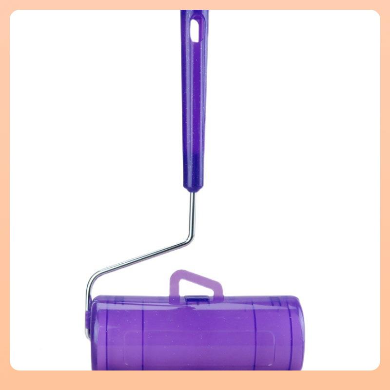 ?毛器滚筒1无品牌/6粘m铁手柄c架子粘毛卷纸衣滚毛刷除尘滚物去毛