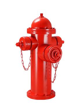 消防栓装饰金属摆件工艺品铁艺复古软装陈列道具酒吧布置工业风格