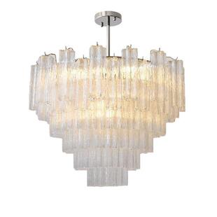 法式客厅吊灯轻奢大气水晶大厅主灯别墅大楼高级感灯高档卧室灯具