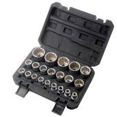 厂家汽修套筒套装 19件套21pcs1 2大飞六角梅花套筒扳手组合工具