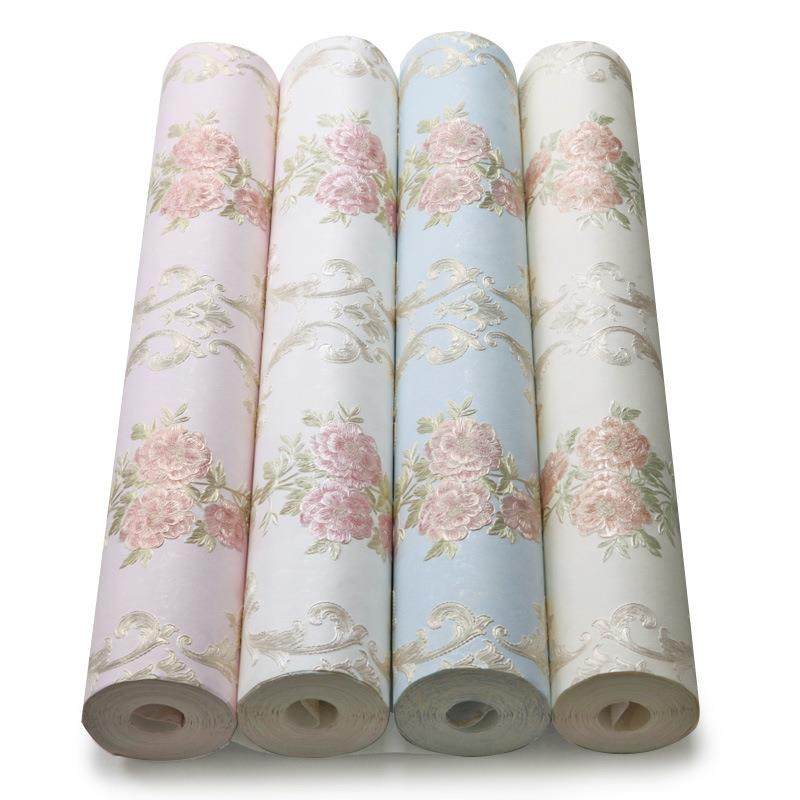 墙无纺简约现代壁纸3D218布立体奢华田欧式温园馨卧室客厅婚房背,家装主材,其它材质类墙纸,淘宝优惠券,粉丝福利购,淘宝优惠卷