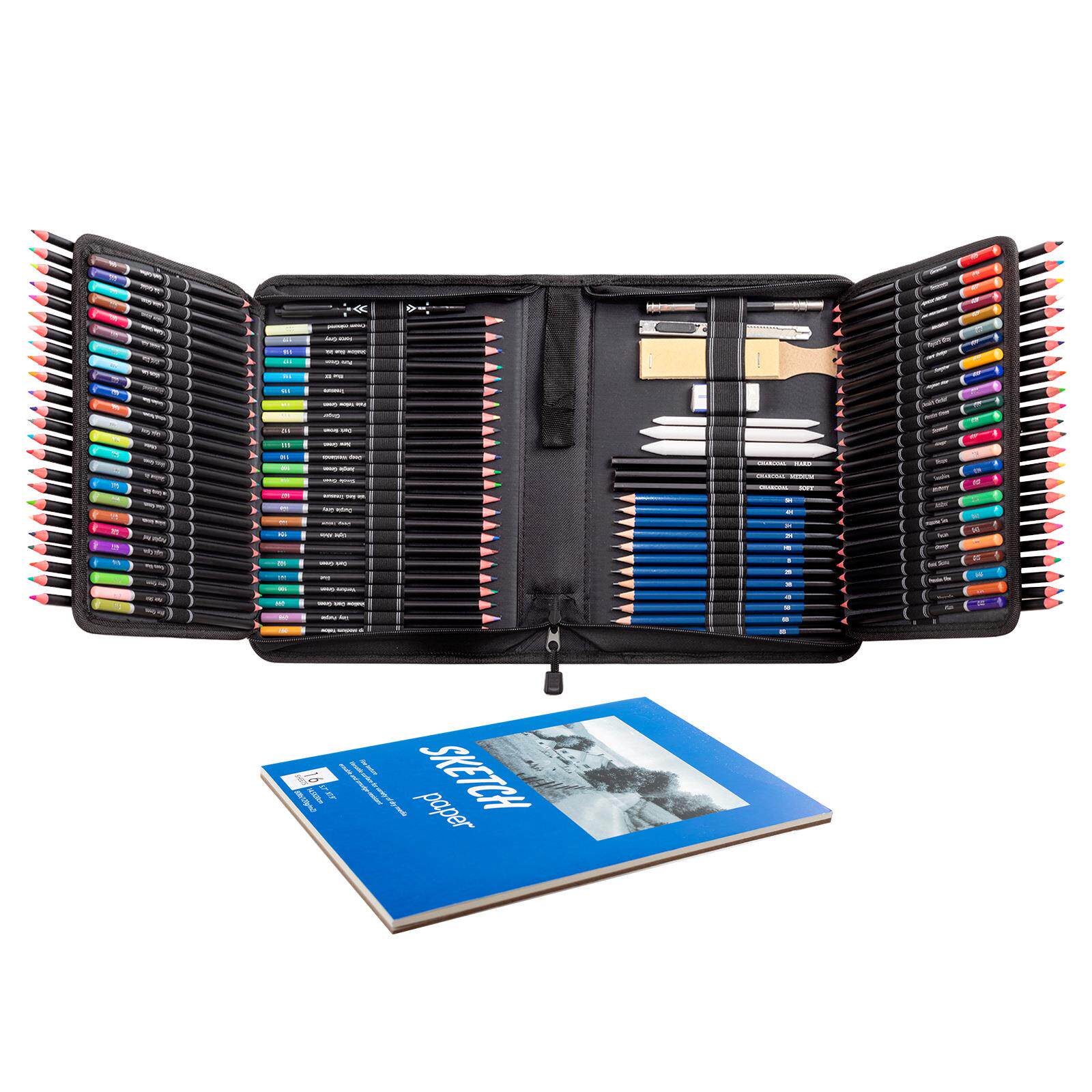 145油性彩色铅笔画绘套装素描铅件套笔装美术手绘画用品 - 月光倾城下瑶池出品