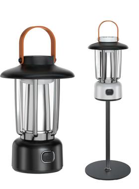 复古手提营V105户营外露灯野氛灯铁艺迷你悬挂三光源暖光围灯充电