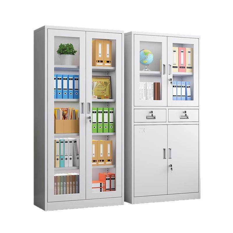 钢凭制文件柜公室档案柜书柜办公柜办书架财务证柜JGS-02带铁皮锁,商业/办公家具,办公储物柜,淘宝优惠券,粉丝福利购,淘宝优惠卷