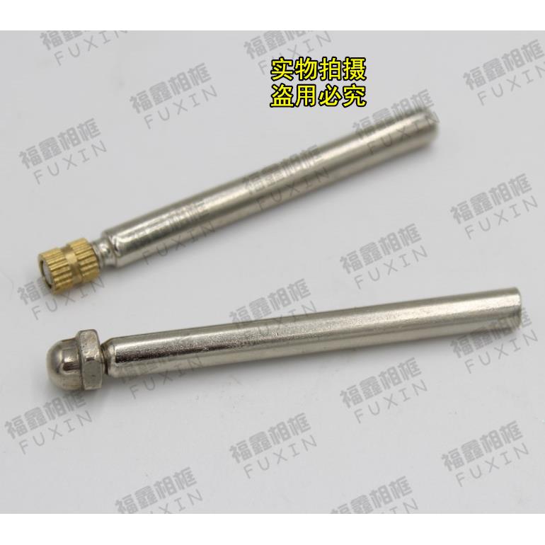 影楼耗材/玻璃支架/水晶相框支架/银色铁棒/支棒5*60mm200个