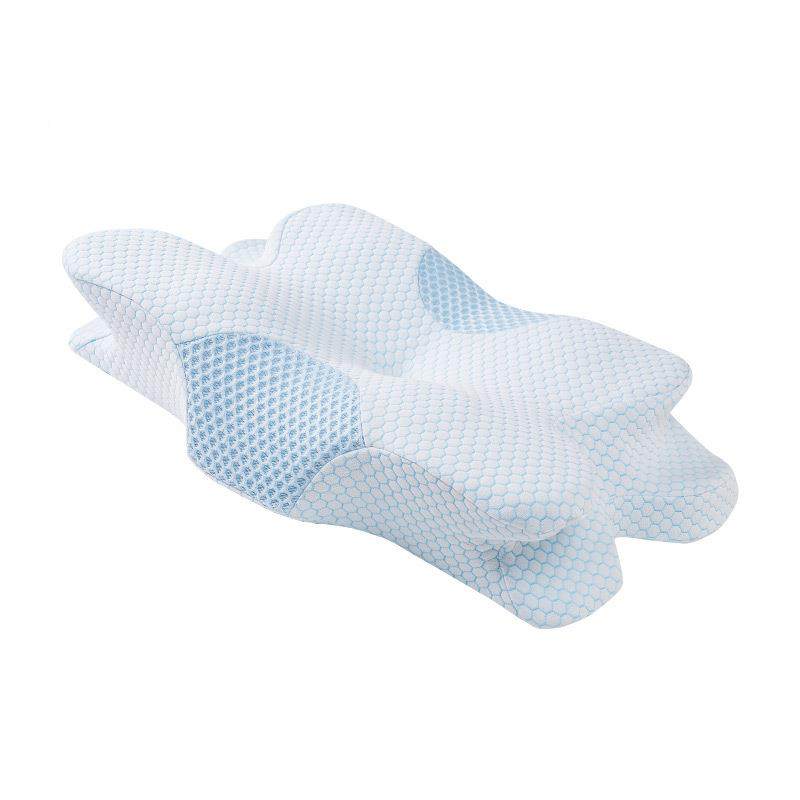 新款记忆枕颈头回弹记忆棉枕头枕慢护2087颈蝶形枕椎枕头,床上用品,功能枕/保健枕/养生枕,淘宝优惠券,粉丝福利购,淘宝优惠卷