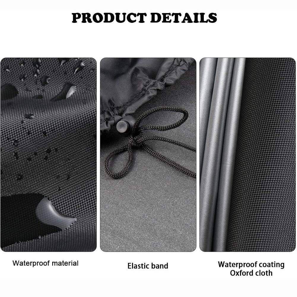 跨境圆桌罩210D牛津布户外花园家具罩 桌子罩 桌椅罩防尘罩现货